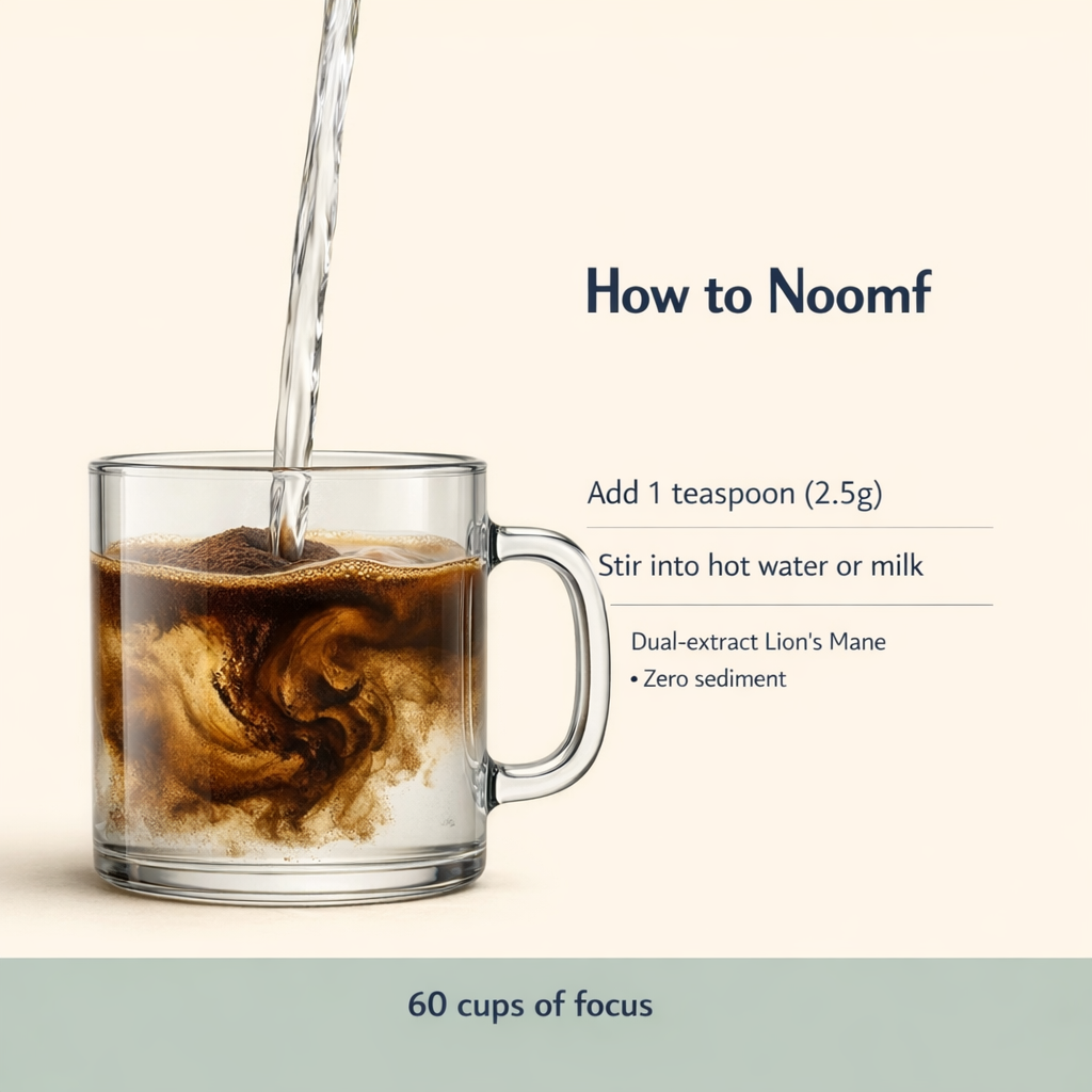 Functional Decaf Lion’s Mane Coffee (Cognitive Support)