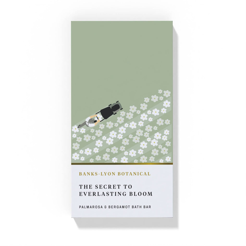 Palmarosa & Bergamot Solid Bath Oil Bar: 45g
