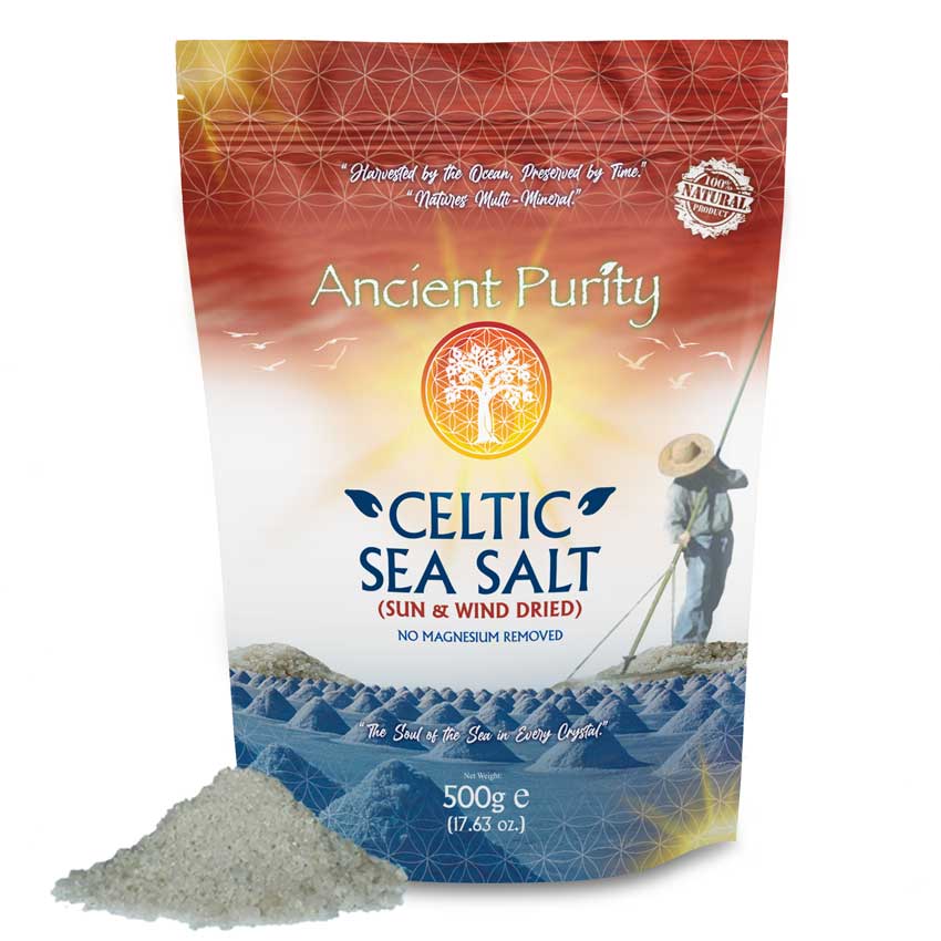 Celtic Sea Salt - Coarse Whole Real Salt | France | 250g