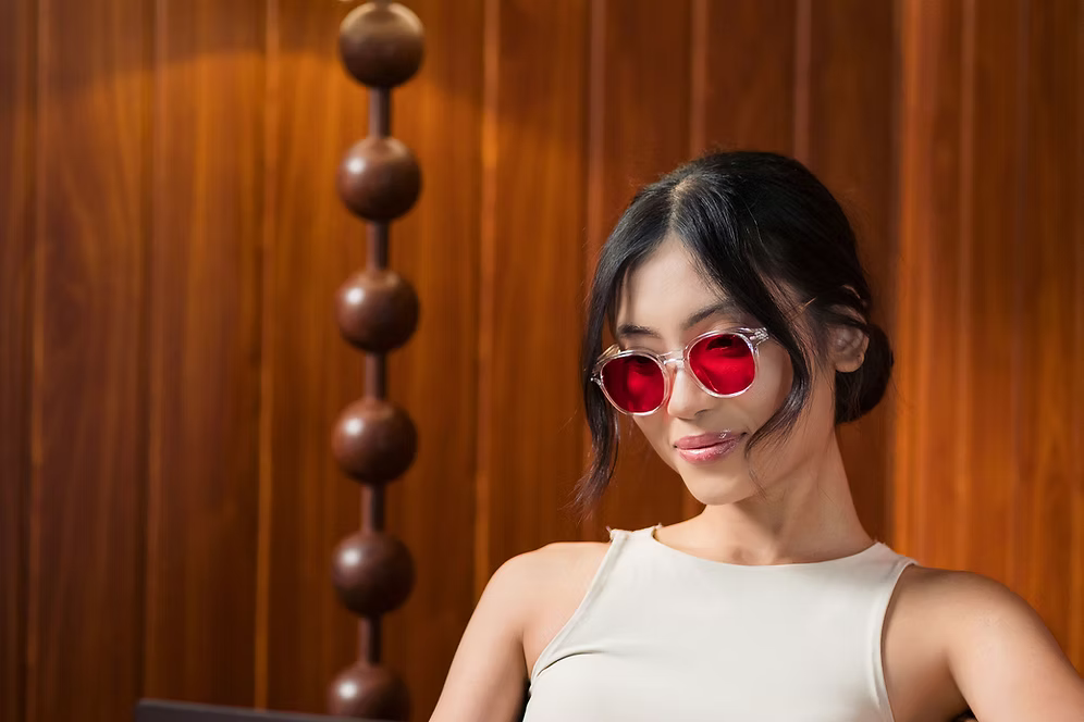 ÖRUS Red Lens Glasses