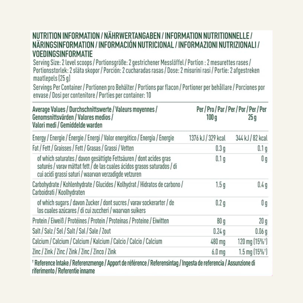 Clear Protein & Collagen 250g Peach Mango