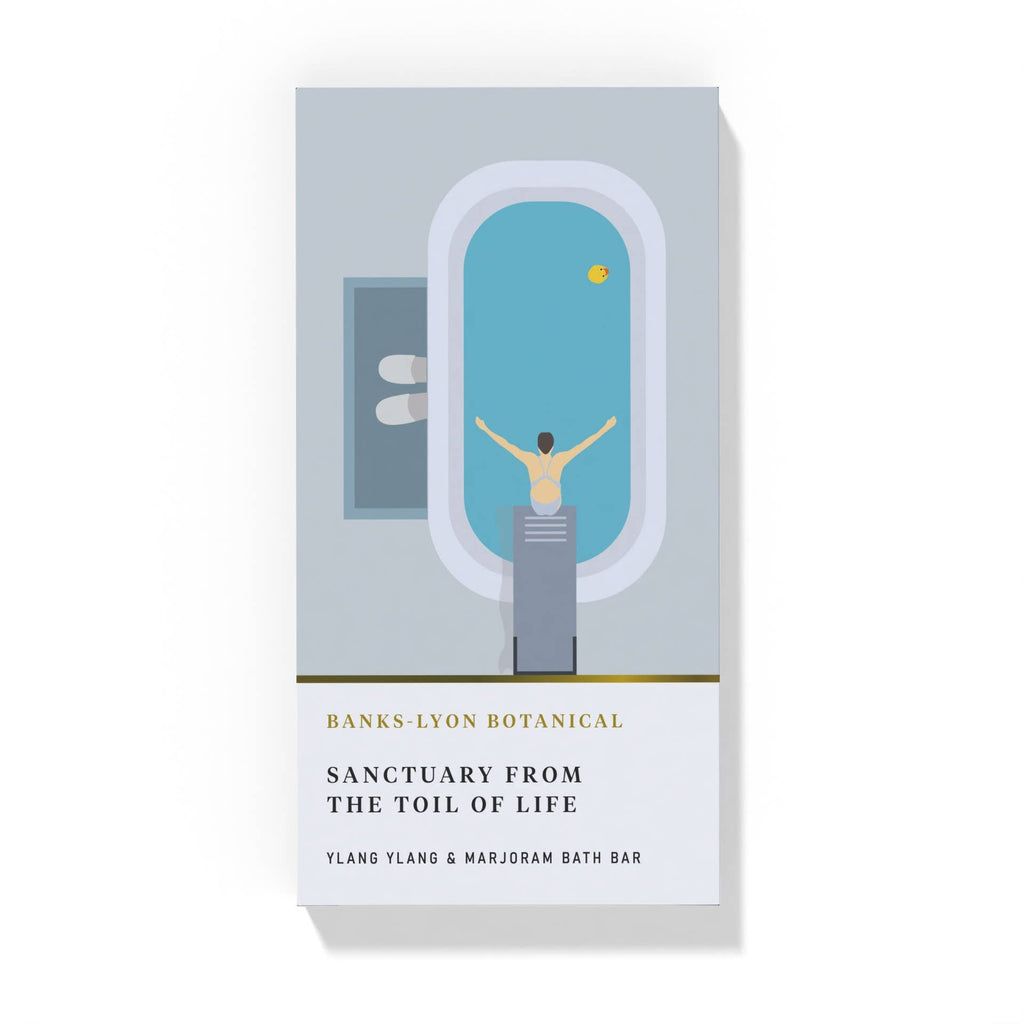 Ylang Ylang & Marjoram Solid Bath Oil Bar: 45g