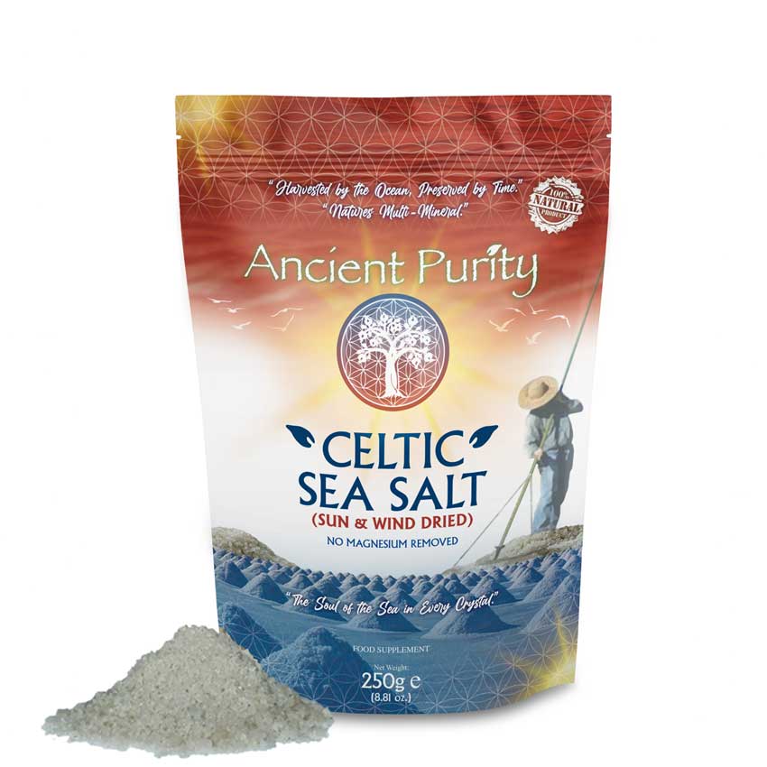 Celtic Sea Salt - Coarse Whole Real Salt | France | 250g