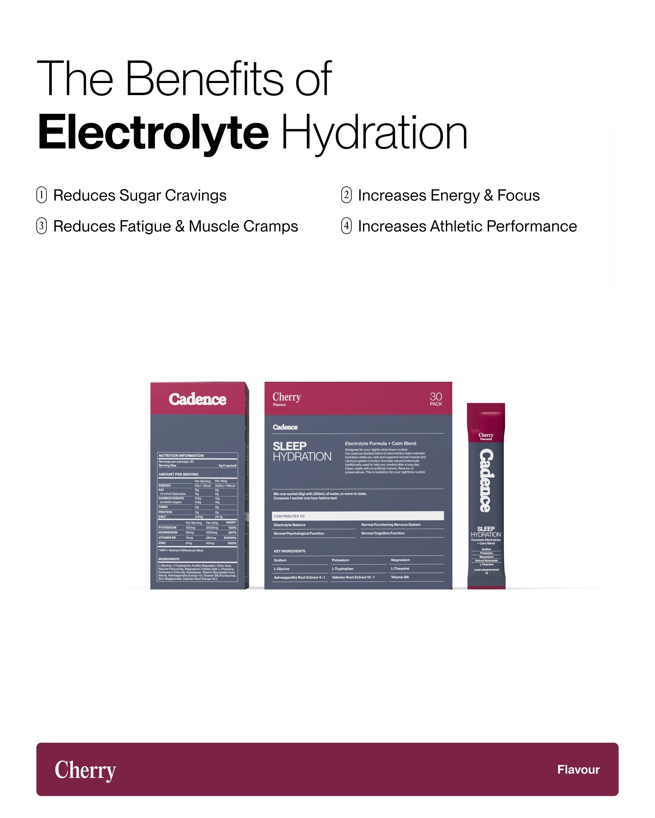 Sleep Hydration Electrolyte
