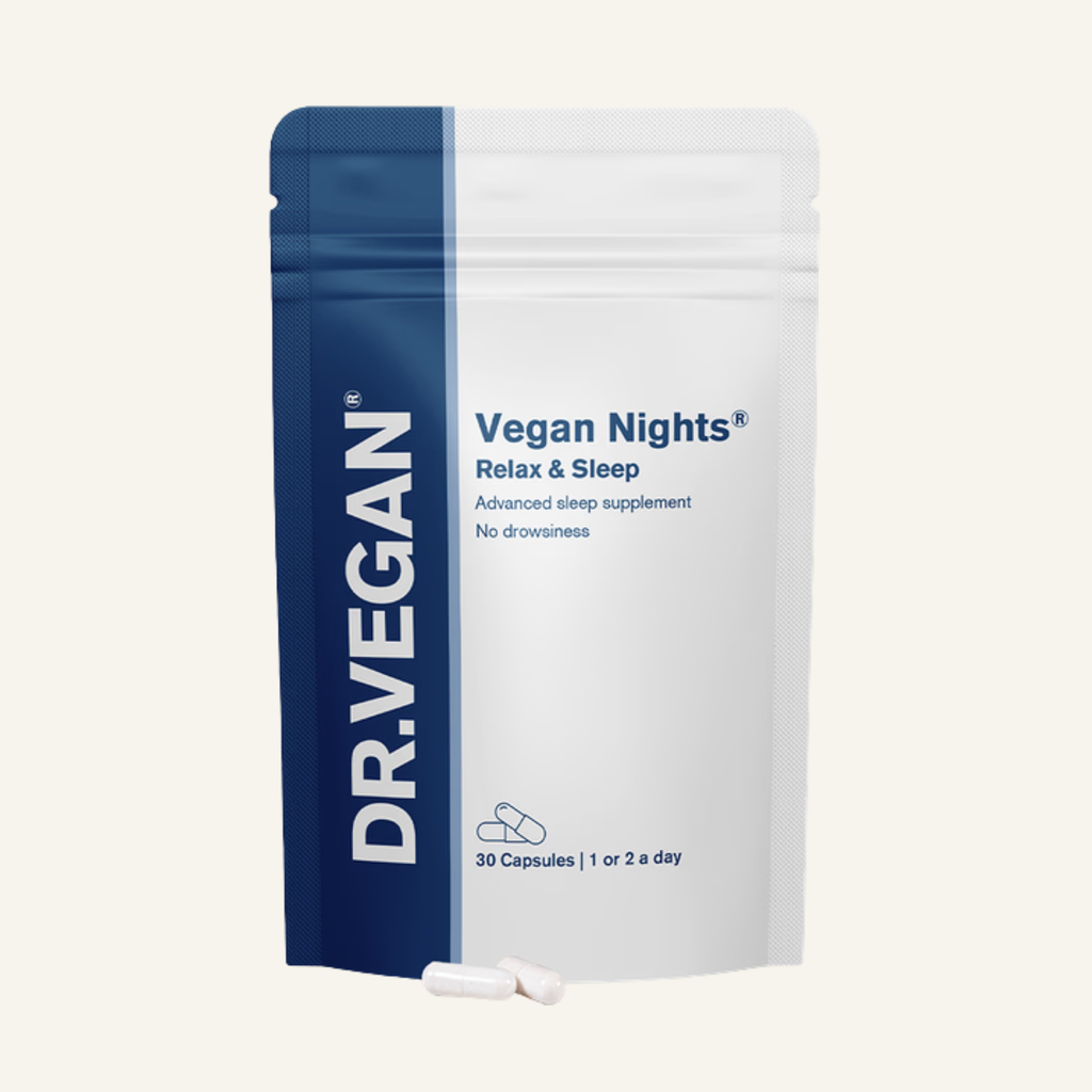 Vegan Nights® | 30 Capsules | Better, Deeper Sleep