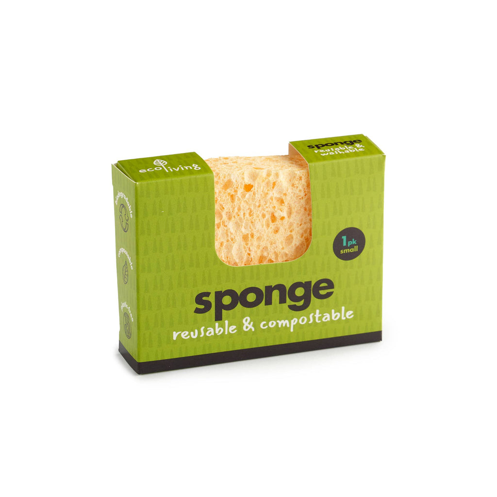 Plastic Free Compostable Sponge: 2 Pack Large