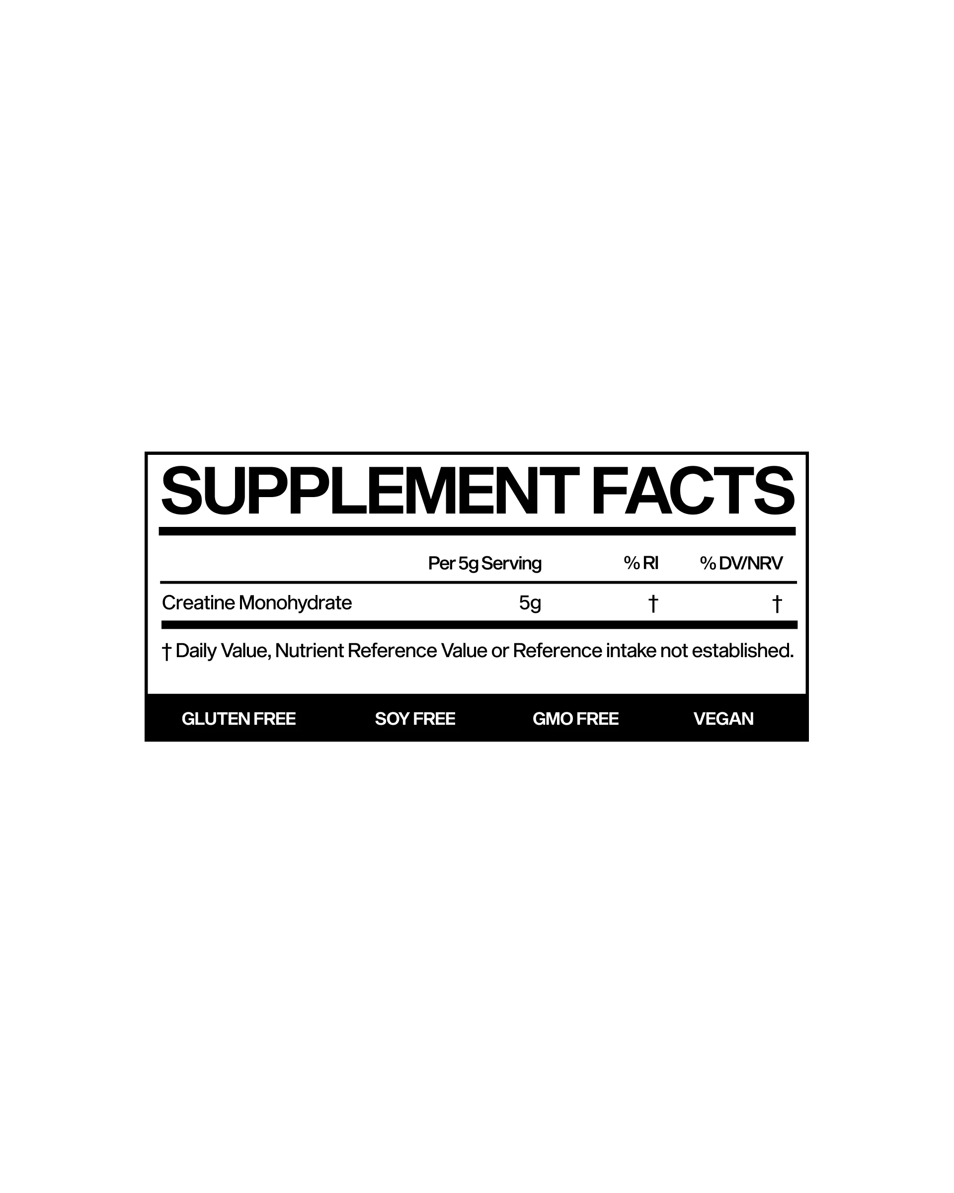 Creatine Monohydrate - Unflavoured