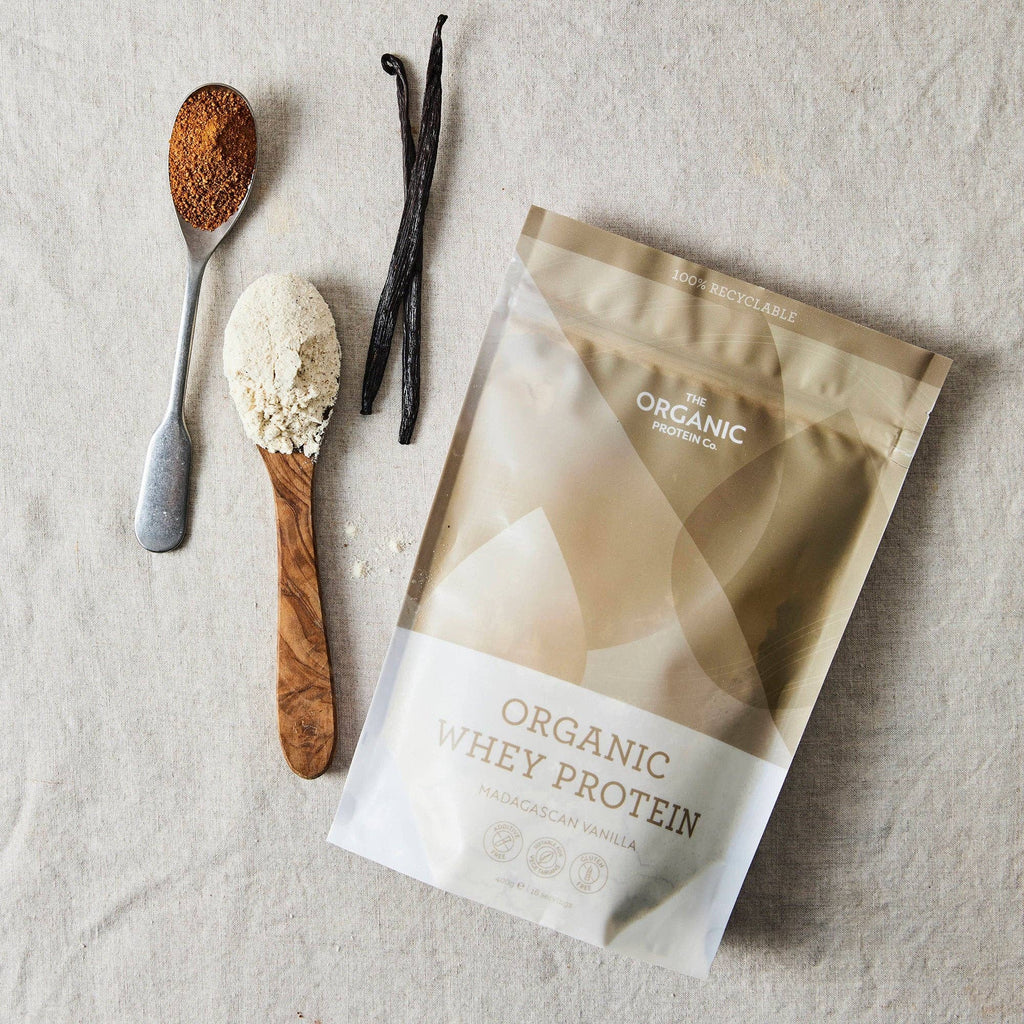 Madagascan Vanilla Organic Whey Protein: 400g