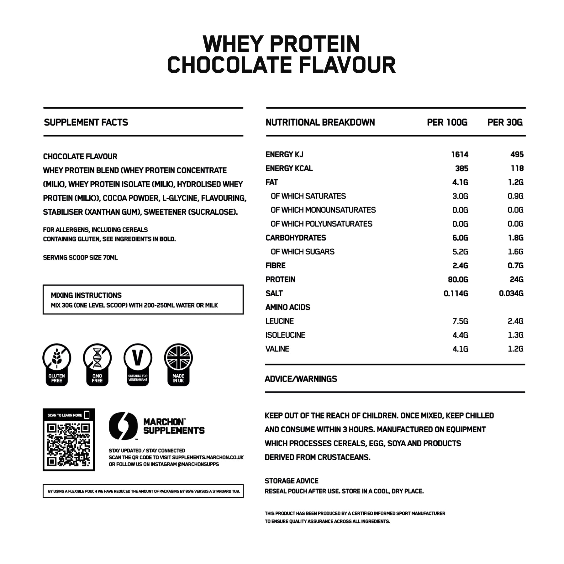Whey Protein - Chocolate