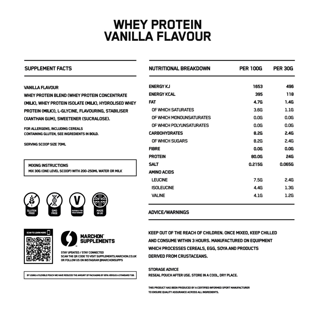 Whey Protein - Vanilla